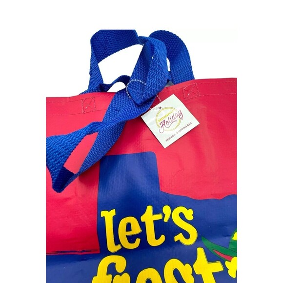 Let's Fiesta Y'all Tote Bag Heb Texas Reusable Shopping - Picture 4 of 5